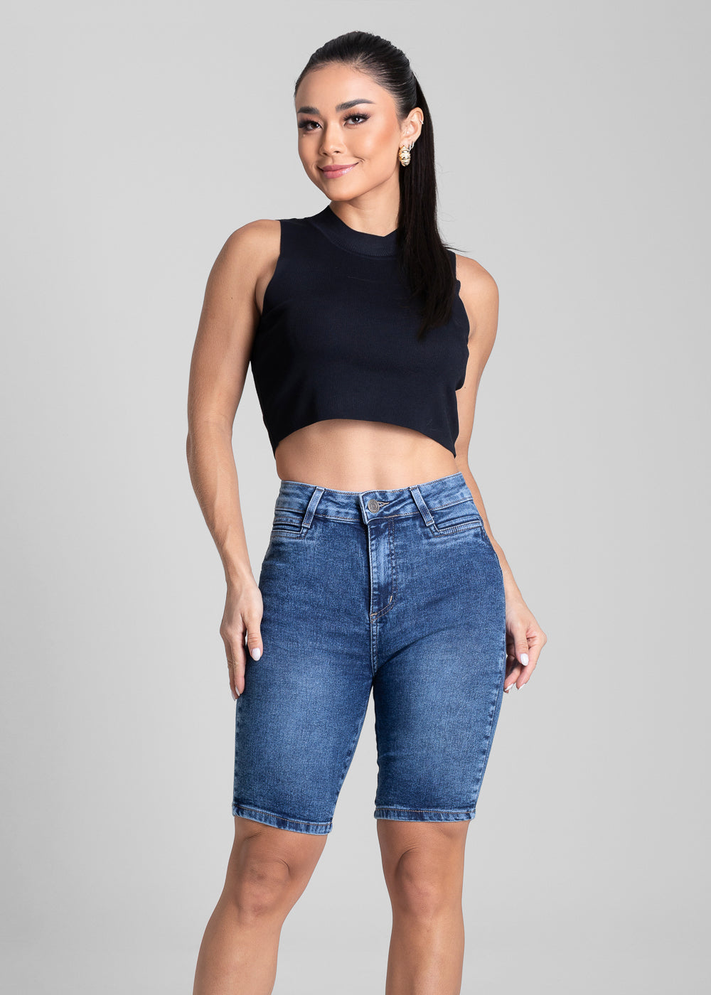 Bermuda Jeans Sawary - 281557 AZUL