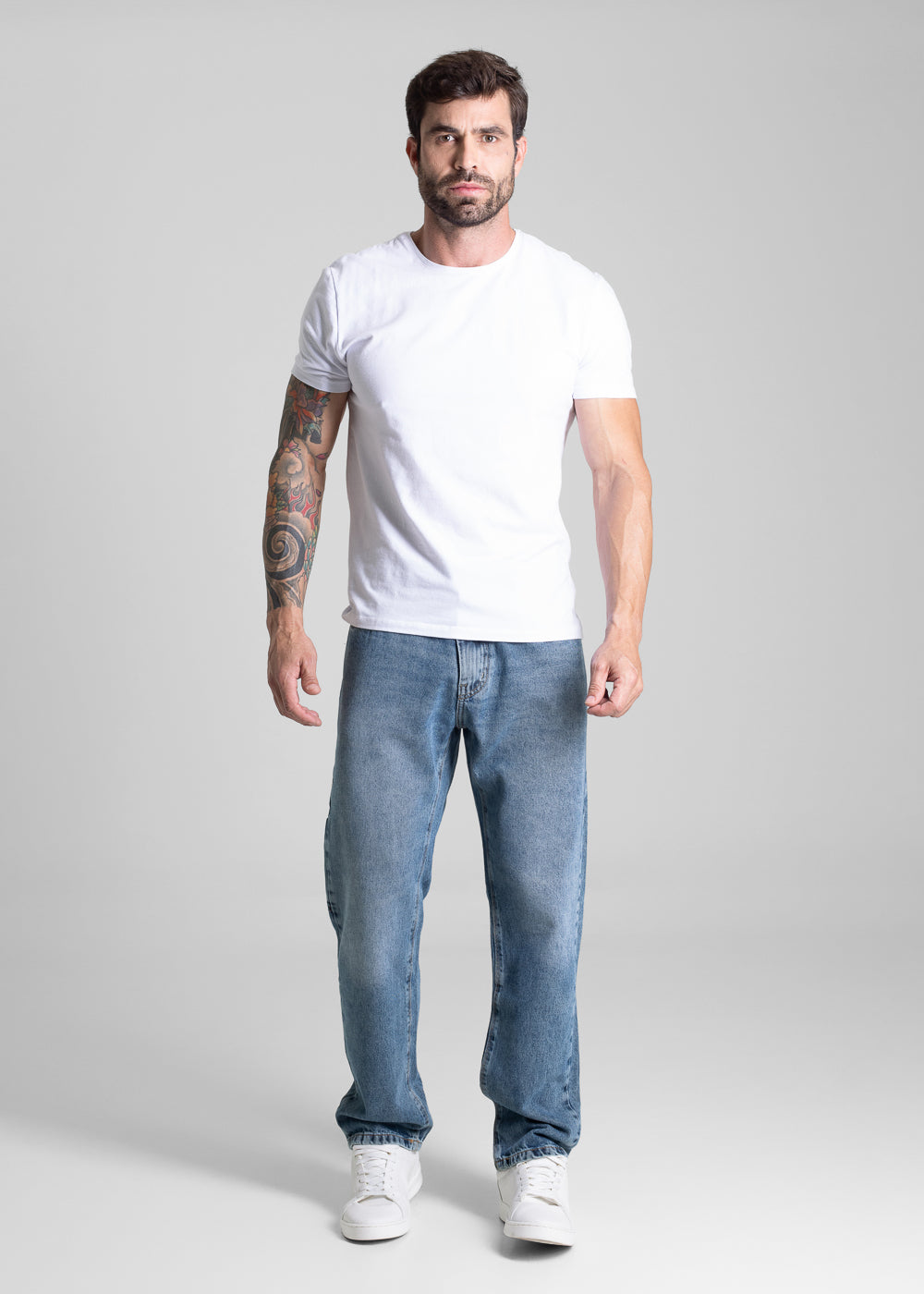 Calça Jeans Sawary Relaxed - 281561 AZUL