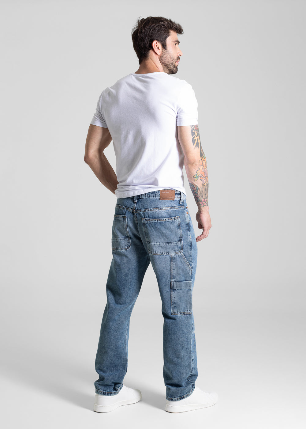 Calça Jeans Sawary Relaxed - 281561 AZUL