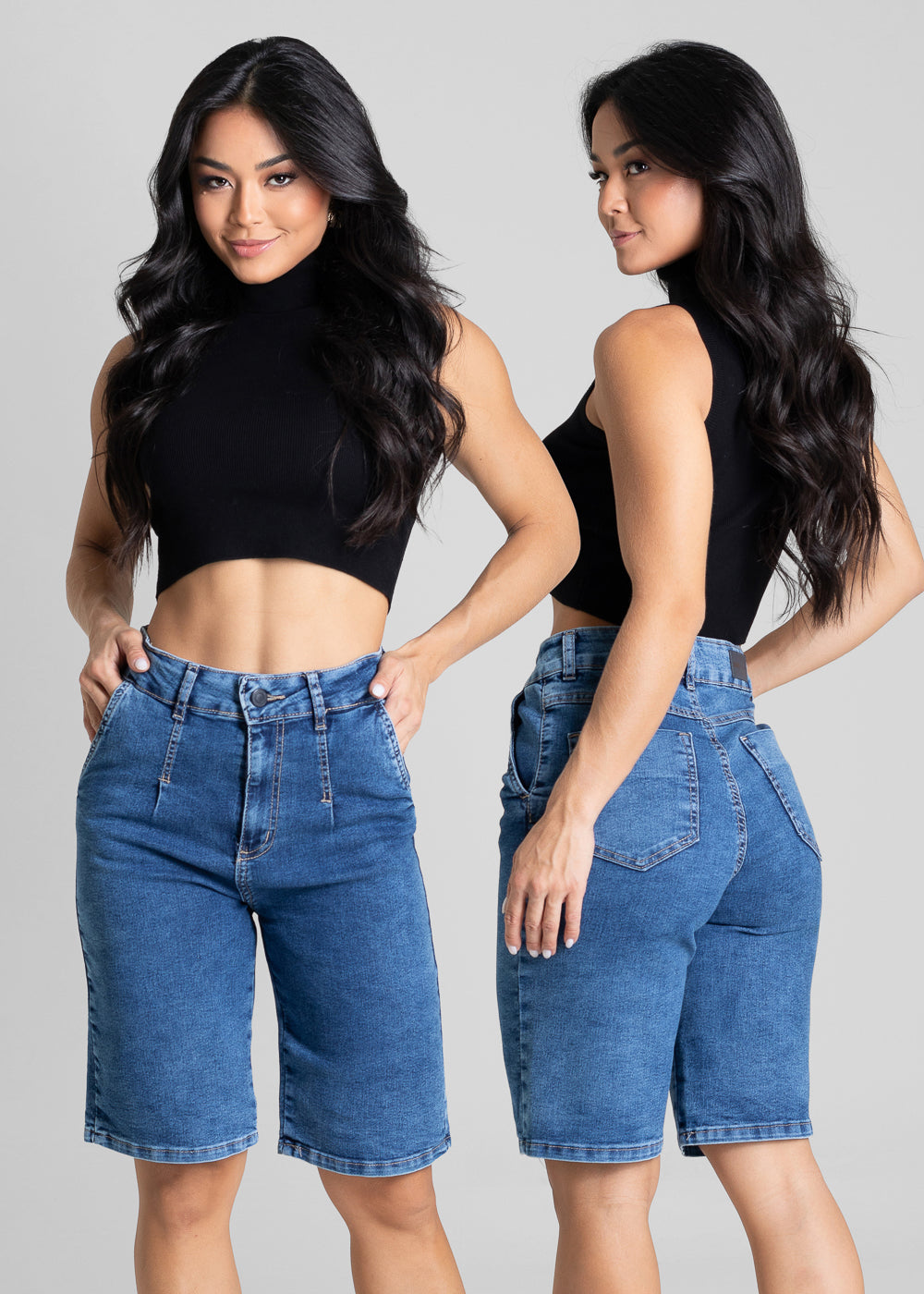 Bermuda Jeans Sawary - 281568 AZUL