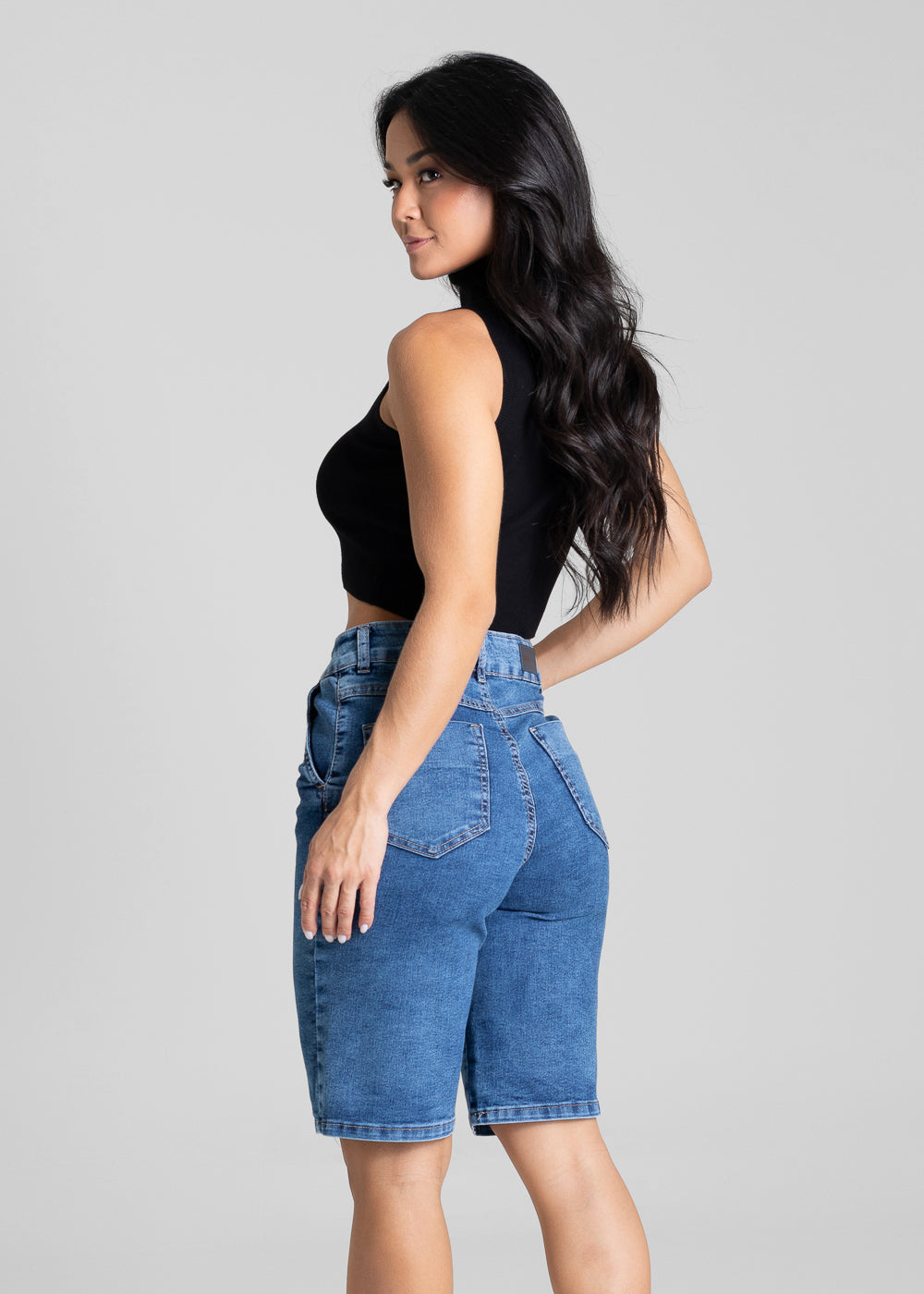 Bermuda Jeans Sawary - 281568 AZUL