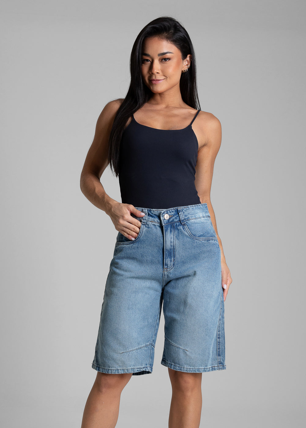 Bermuda Jeans Sawary - 281602 AZUL