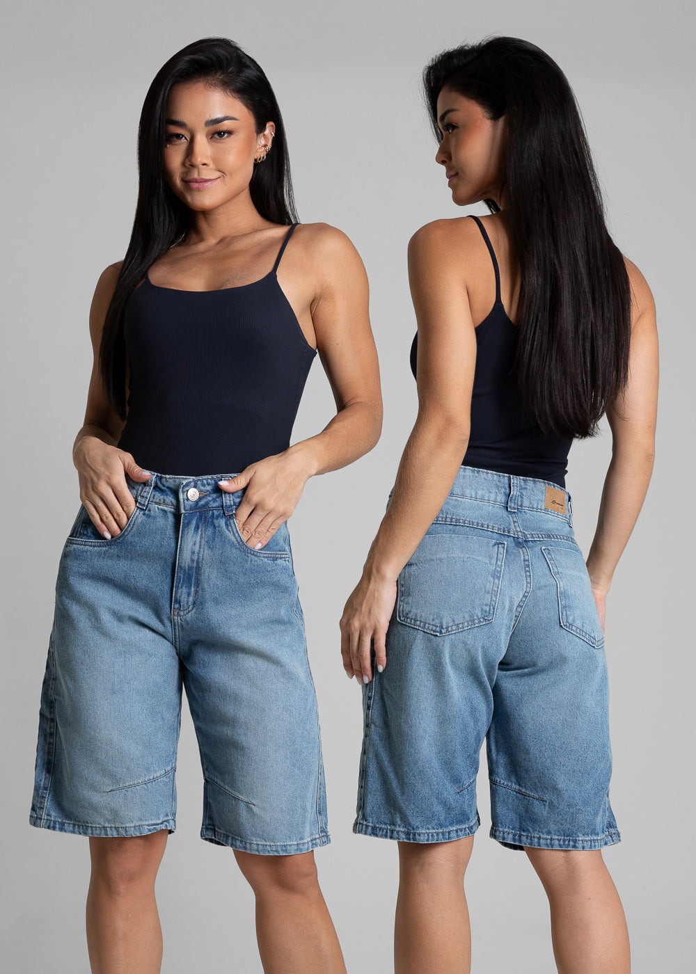 Bermuda Jeans Sawary - 281602 AZUL