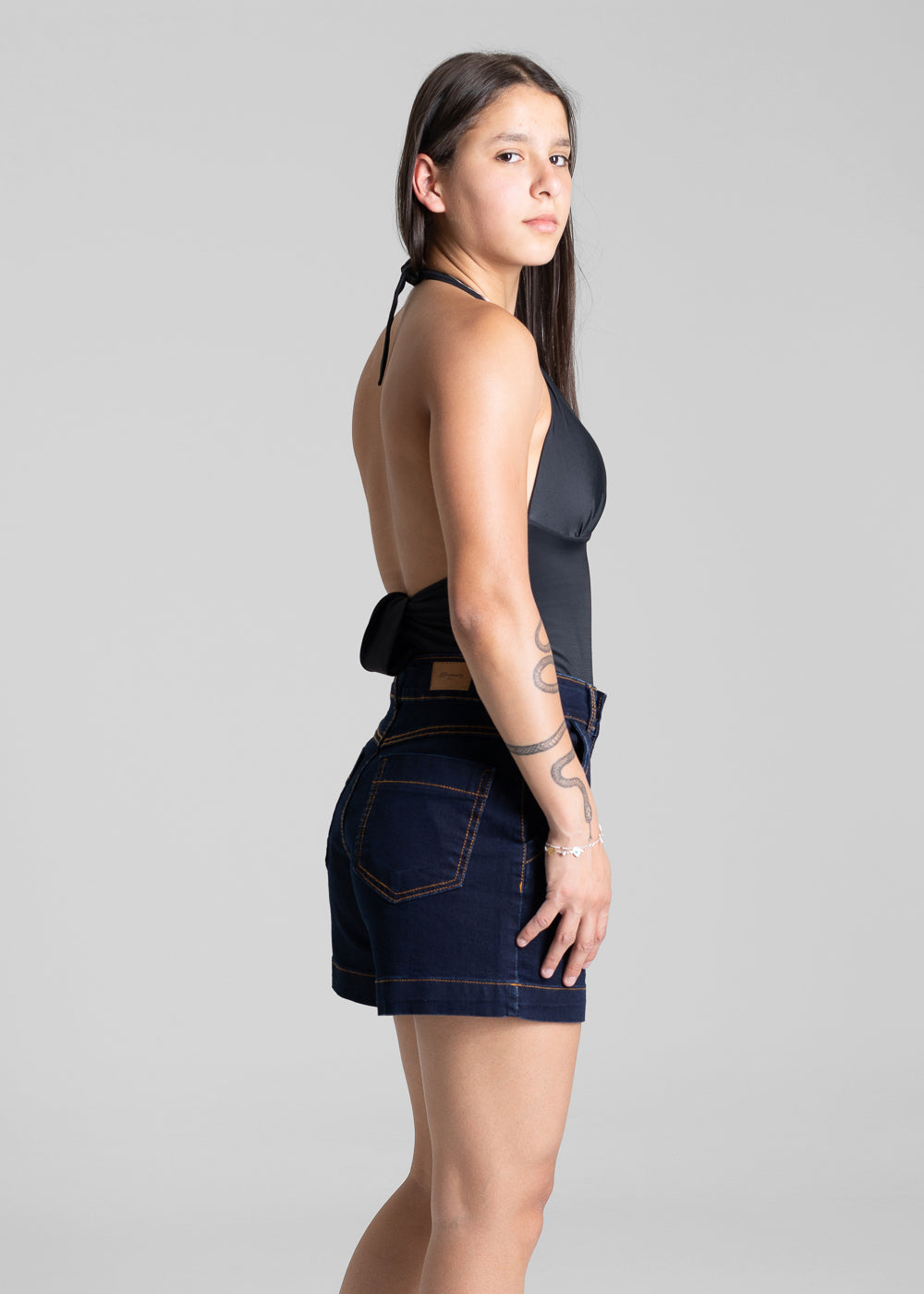 Shorts Jeans Sawary - 281609 PRETO