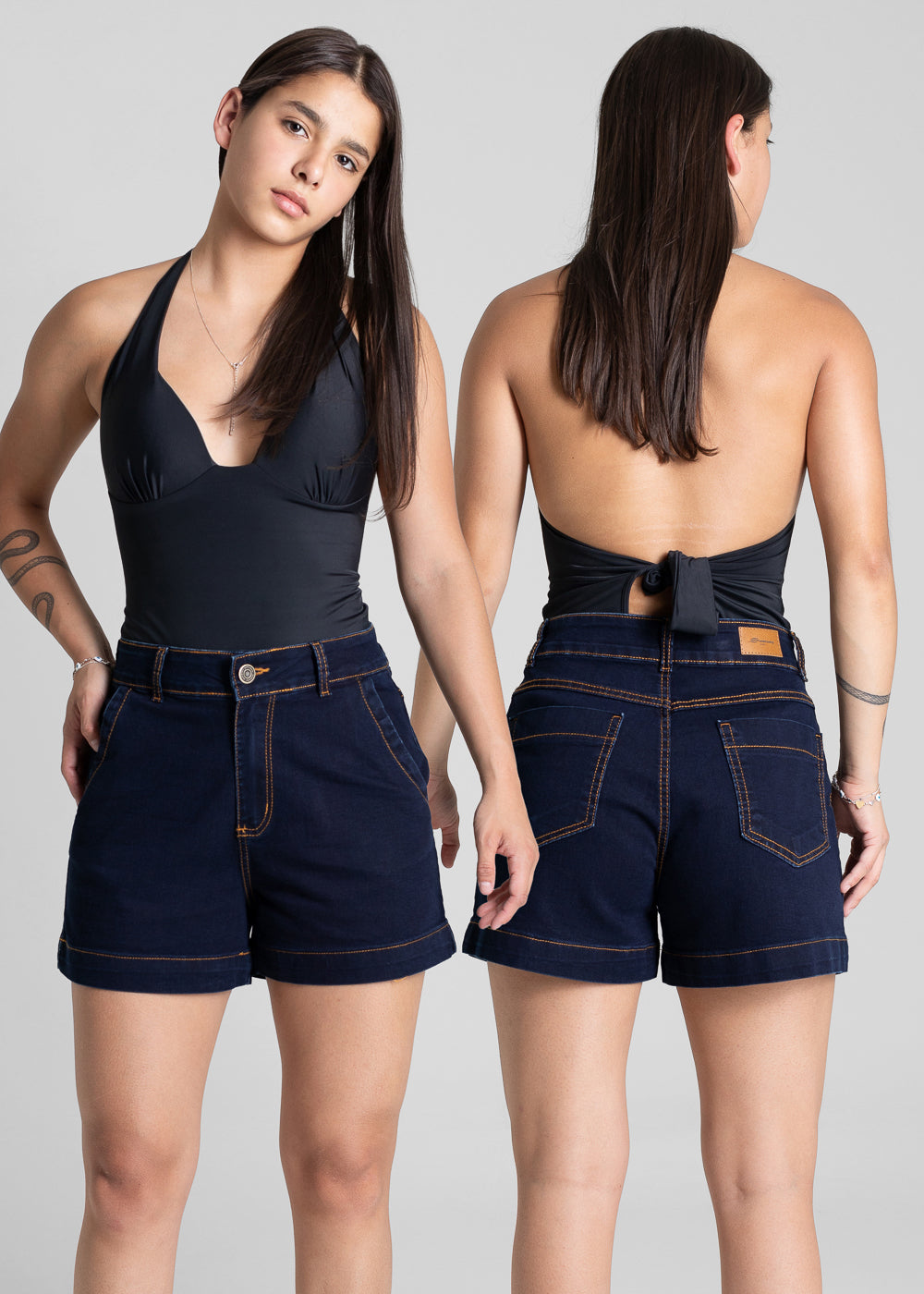 Shorts Jeans Sawary - 281609 PRETO
