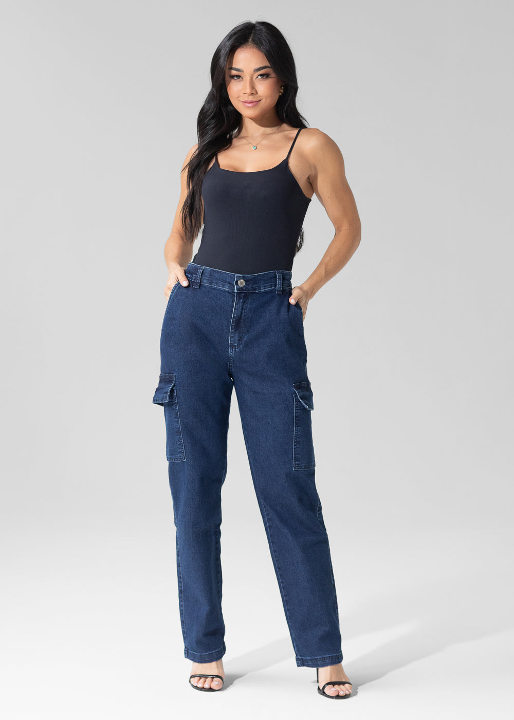 Calça Jeans Sawary Reta - 281613 AZUL