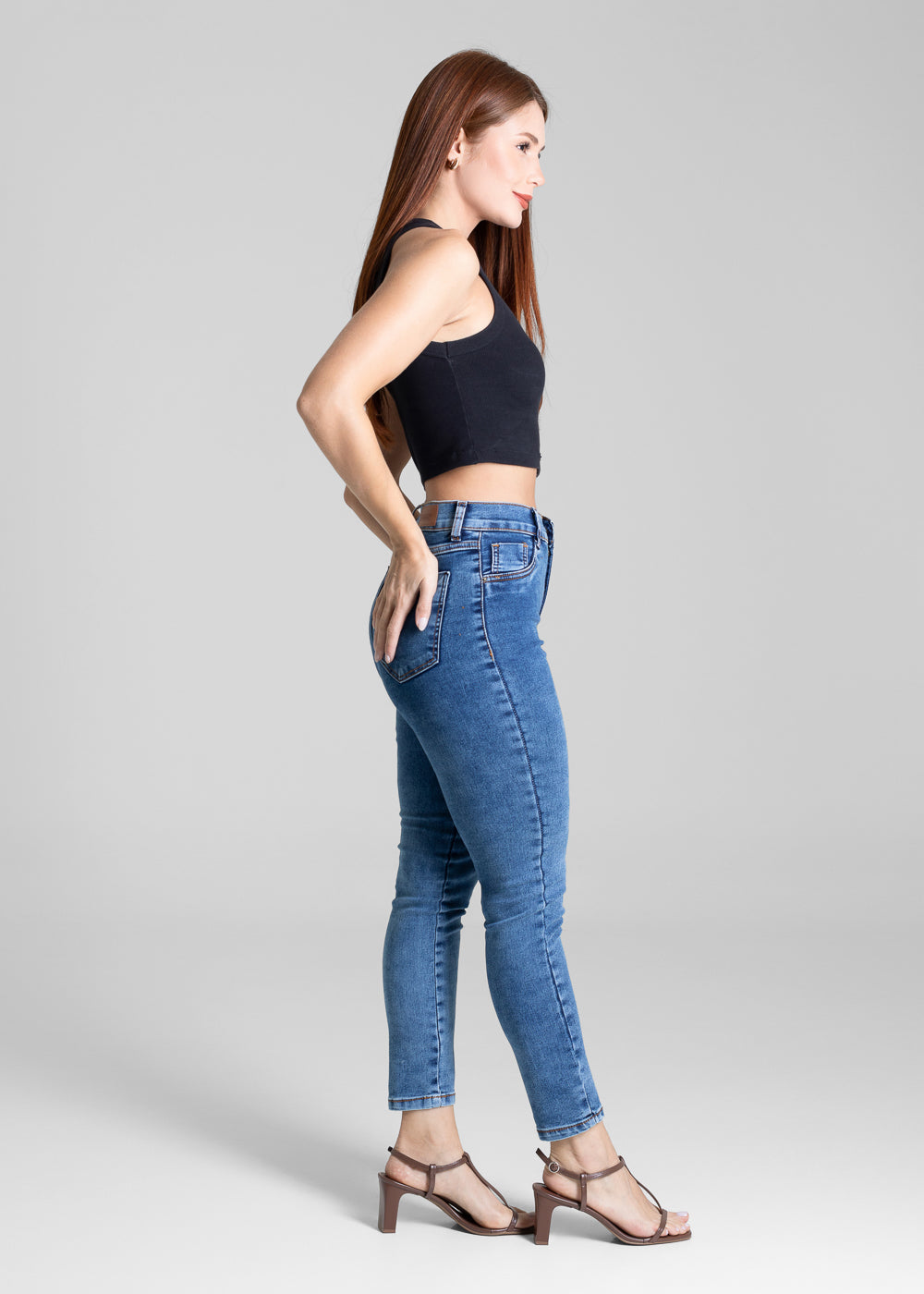 Calça Jeans Sawary Cigarrete - 281615 AZUL