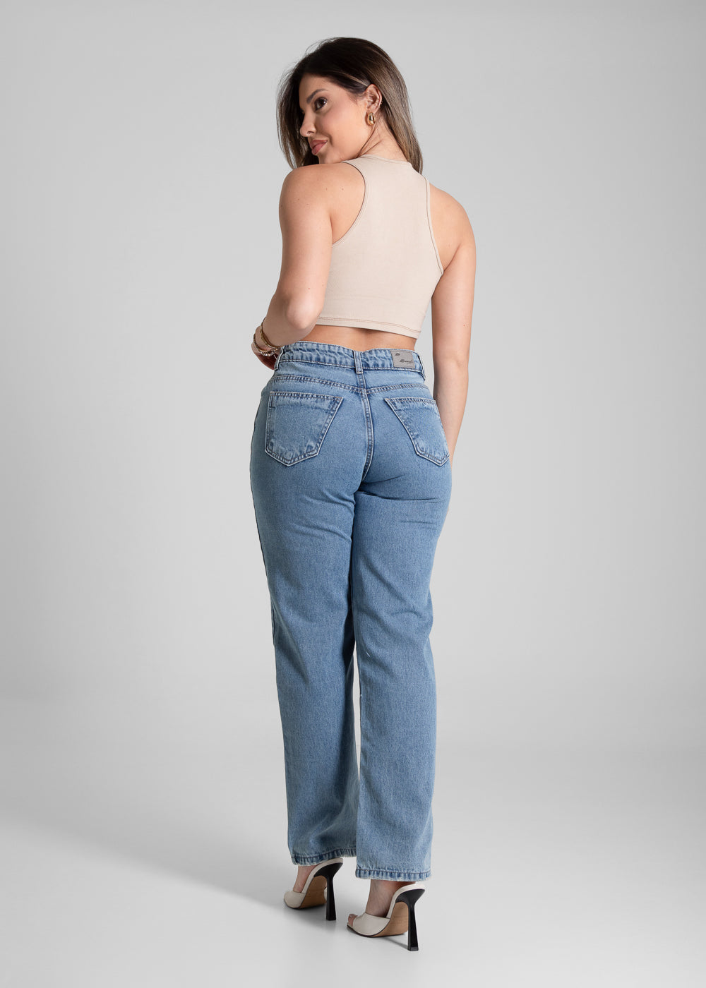 Calça Jeans Sawary Reta - 281617 AZUL