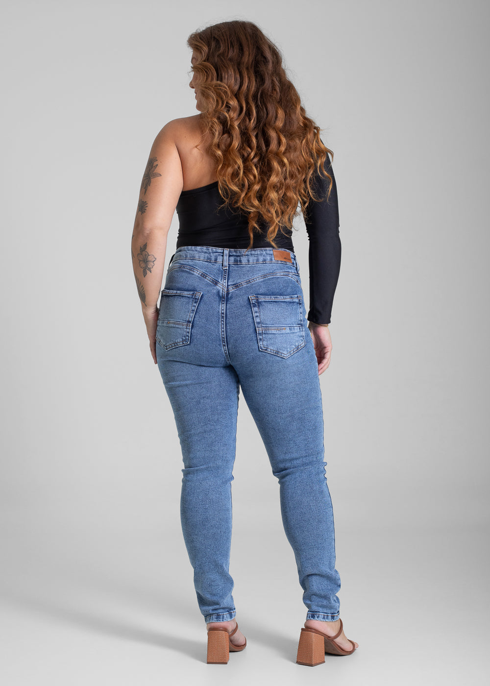 Calça Jeans Sawary Push Up Plus Size - 281618 AZUL