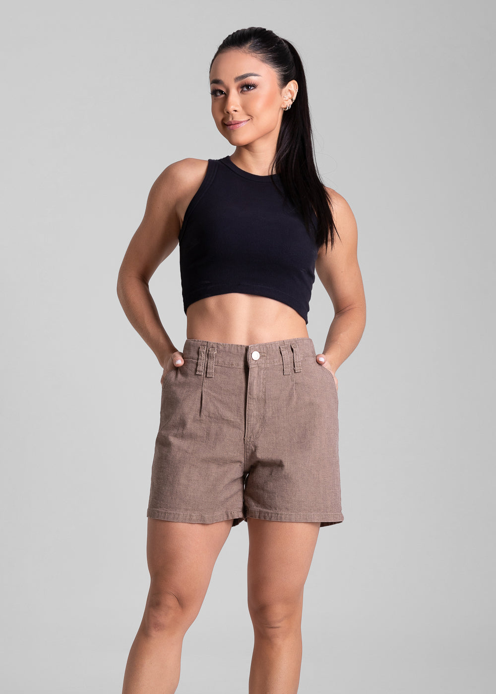 Shorts Sarja Sawary - 281623 MARROM