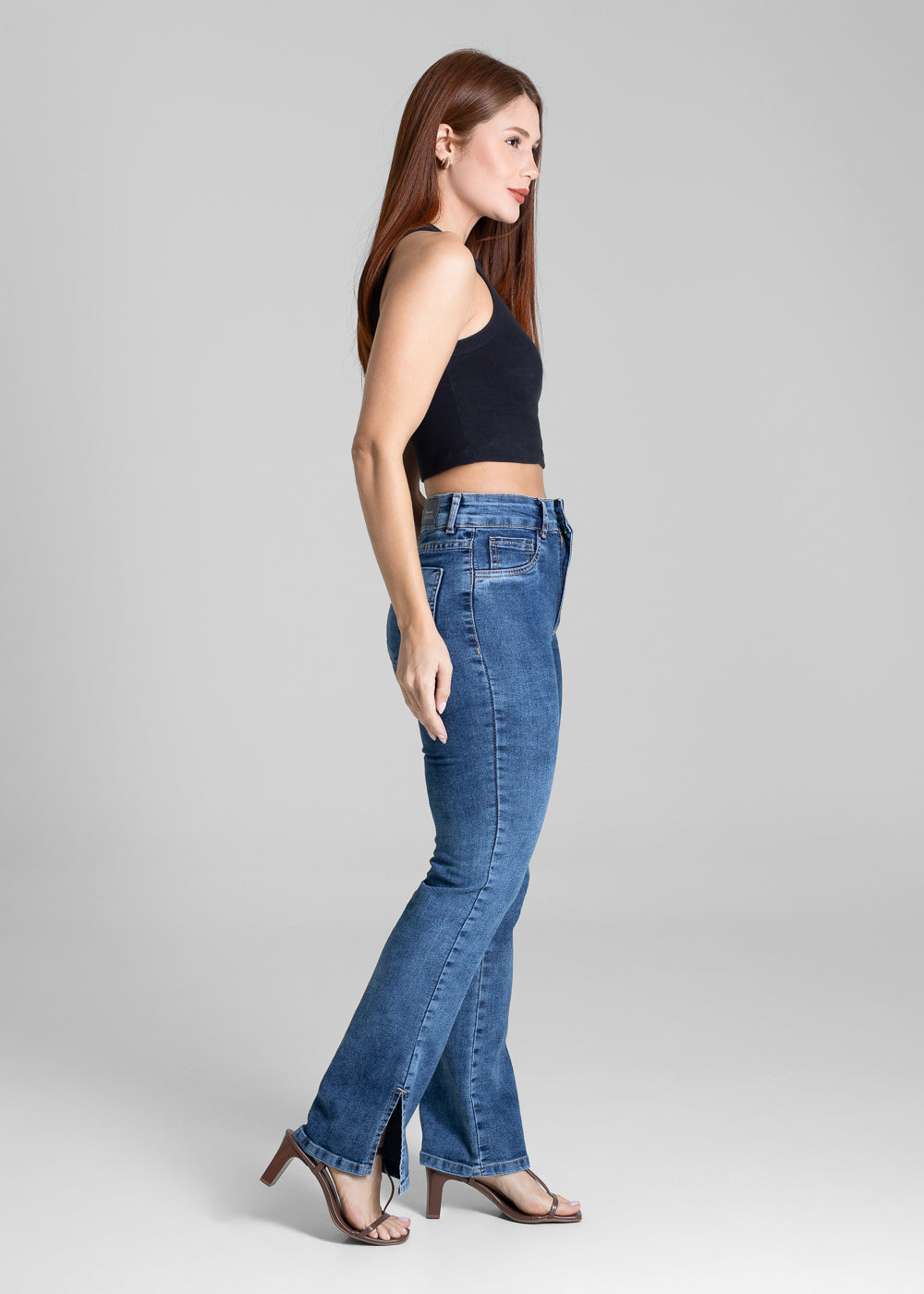 Calça Jeans Sawary Reta - 281640 AZUL
