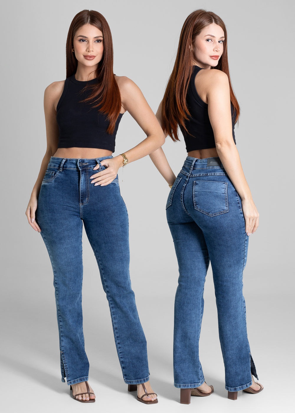 Calça Jeans Sawary Reta - 281640 AZUL