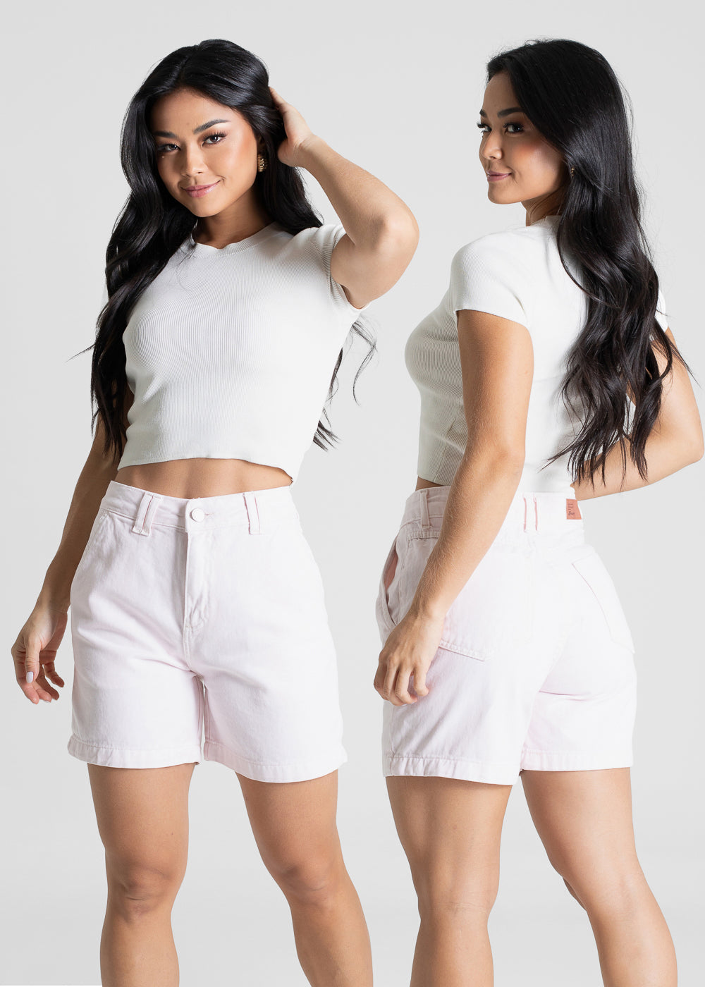 Shorts Sarja Sawary - 281650 ROSA