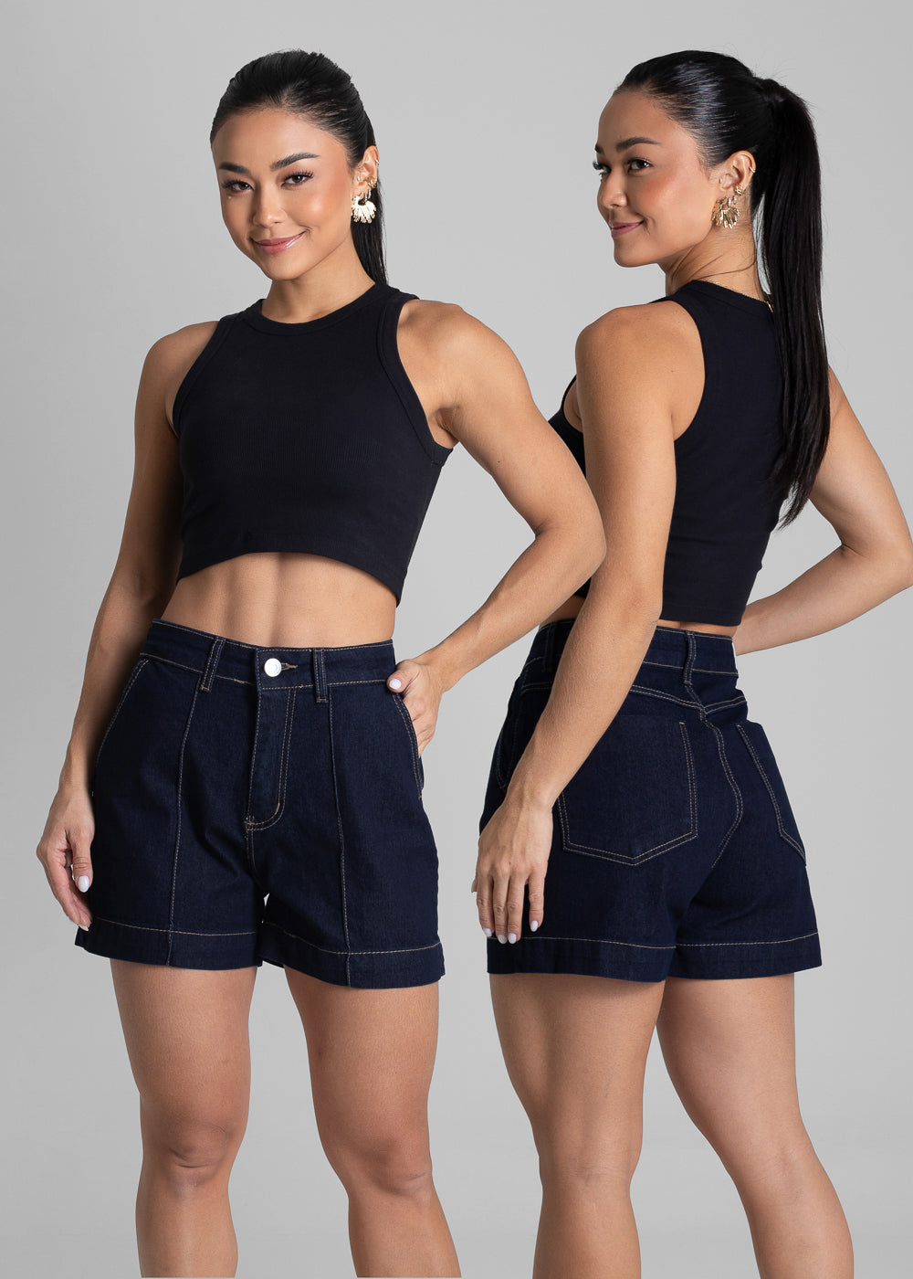 Shorts Jeans Sawary - 281660 AZUL