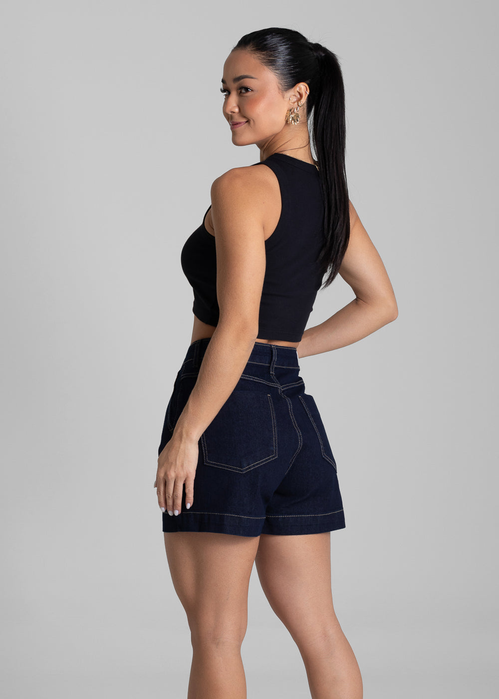 Shorts Jeans Sawary - 281660 AZUL