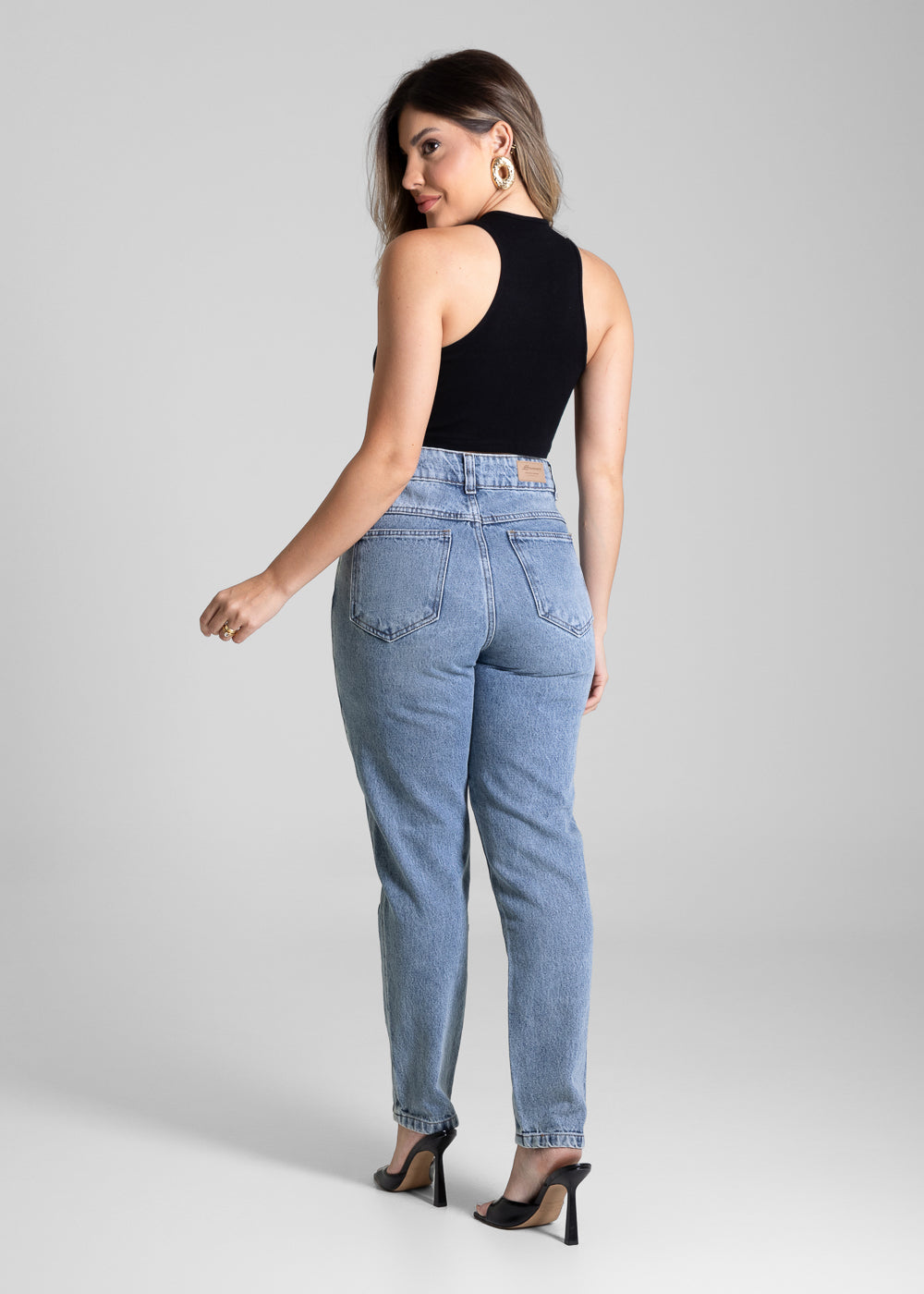 Calça Jeans Sawary Mom - 281662 AZUL