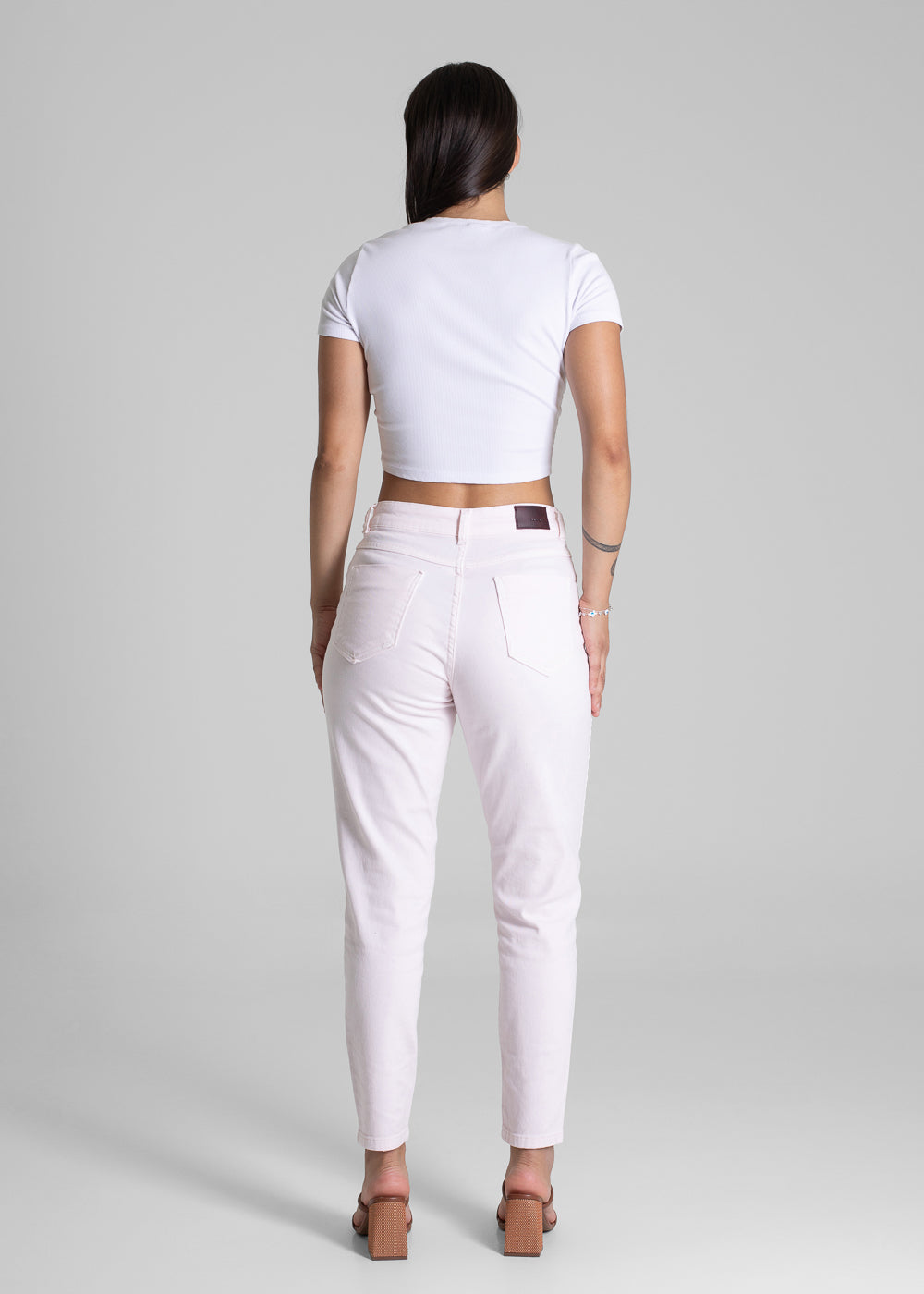 Calça Sarja Sawary Mom - 281691 ROSA