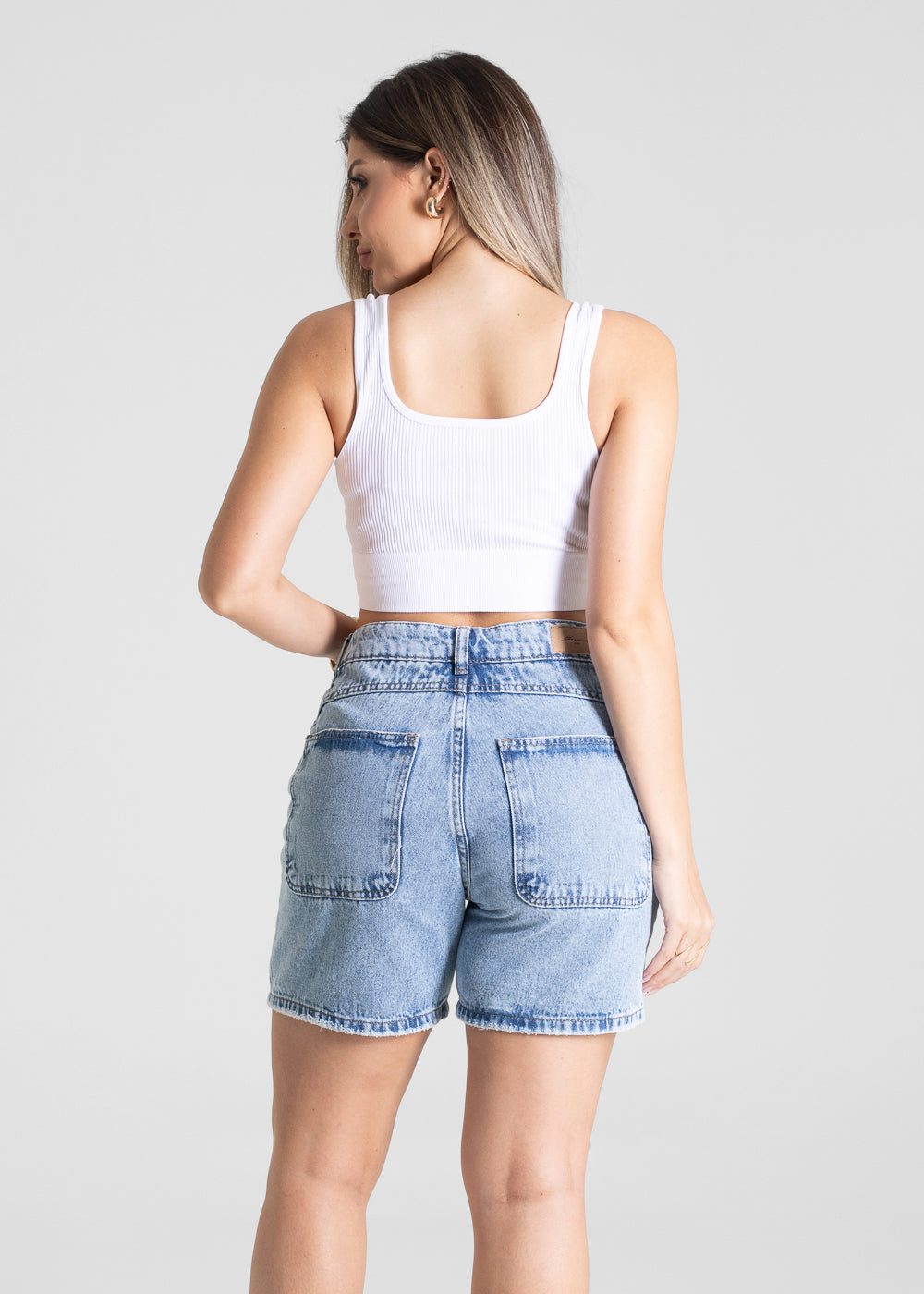 Shorts Jeans Sawary - 281692 AZUL