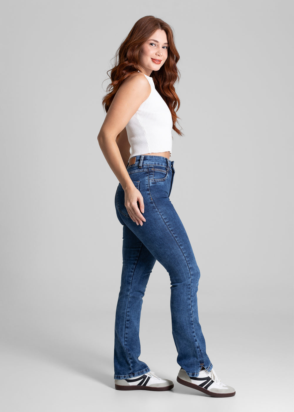Calça Jeans Sawary Reta - 281724 AZUL