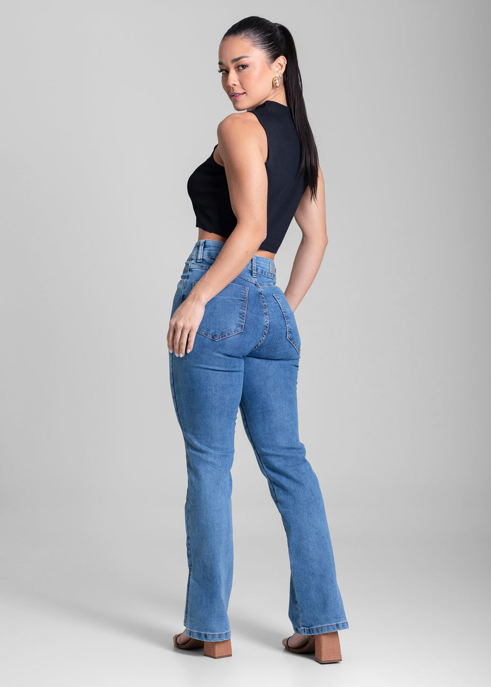 Calça Jeans Sawary Reta - 281732 AZUL