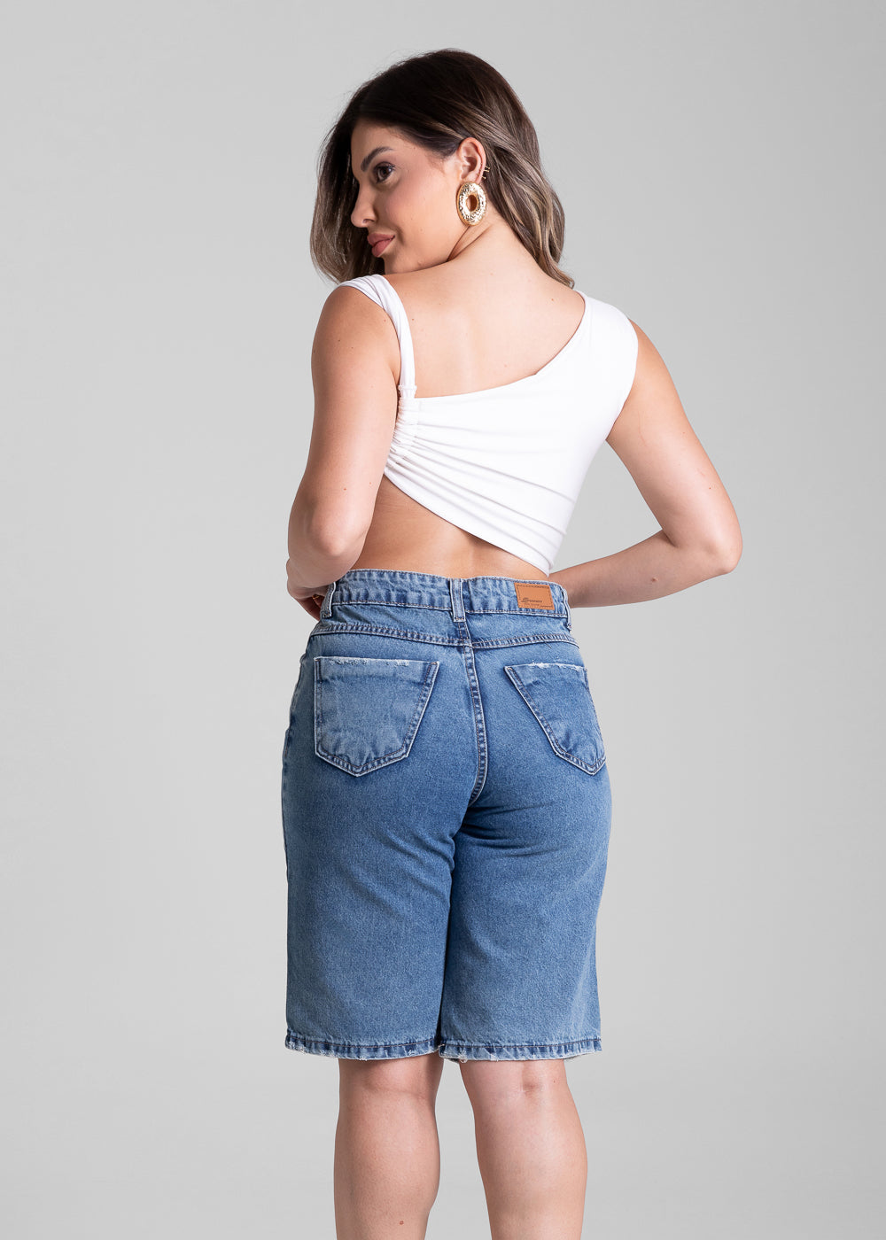 Bermuda Jeans Sawary - 281743 AZUL