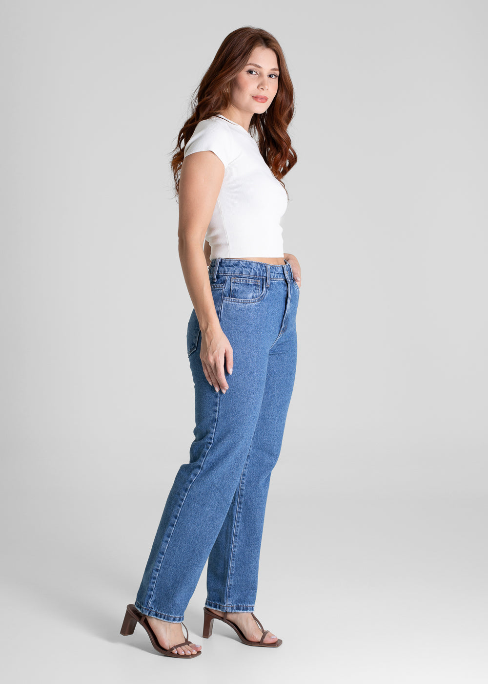 Calça Jeans Sawary Reta - 281758 AZUL