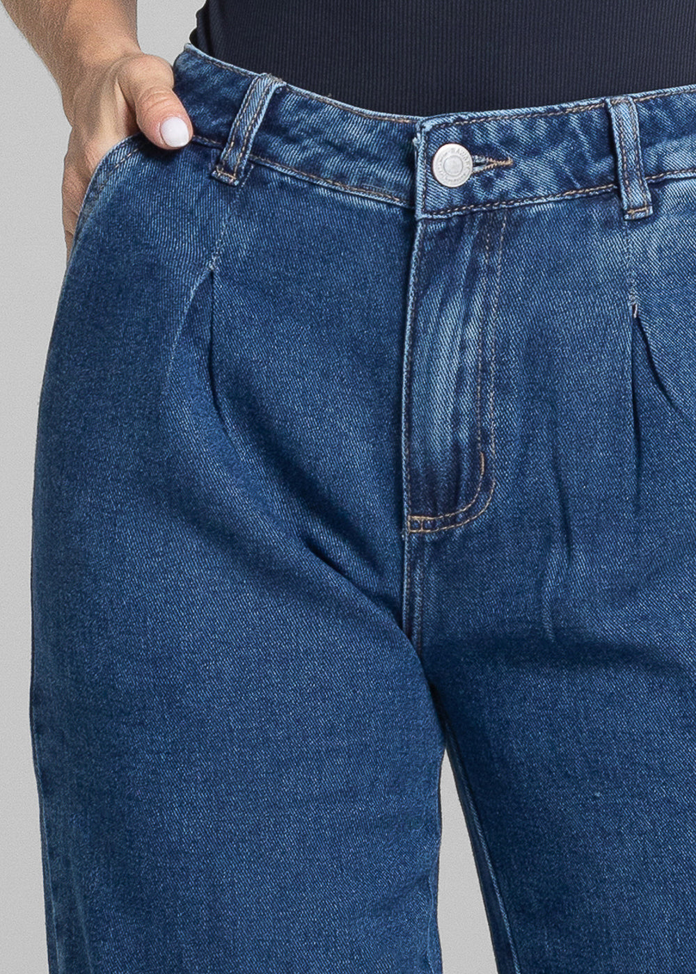 Calça Jeans Sawary Wide Leg - 281762 AZUL