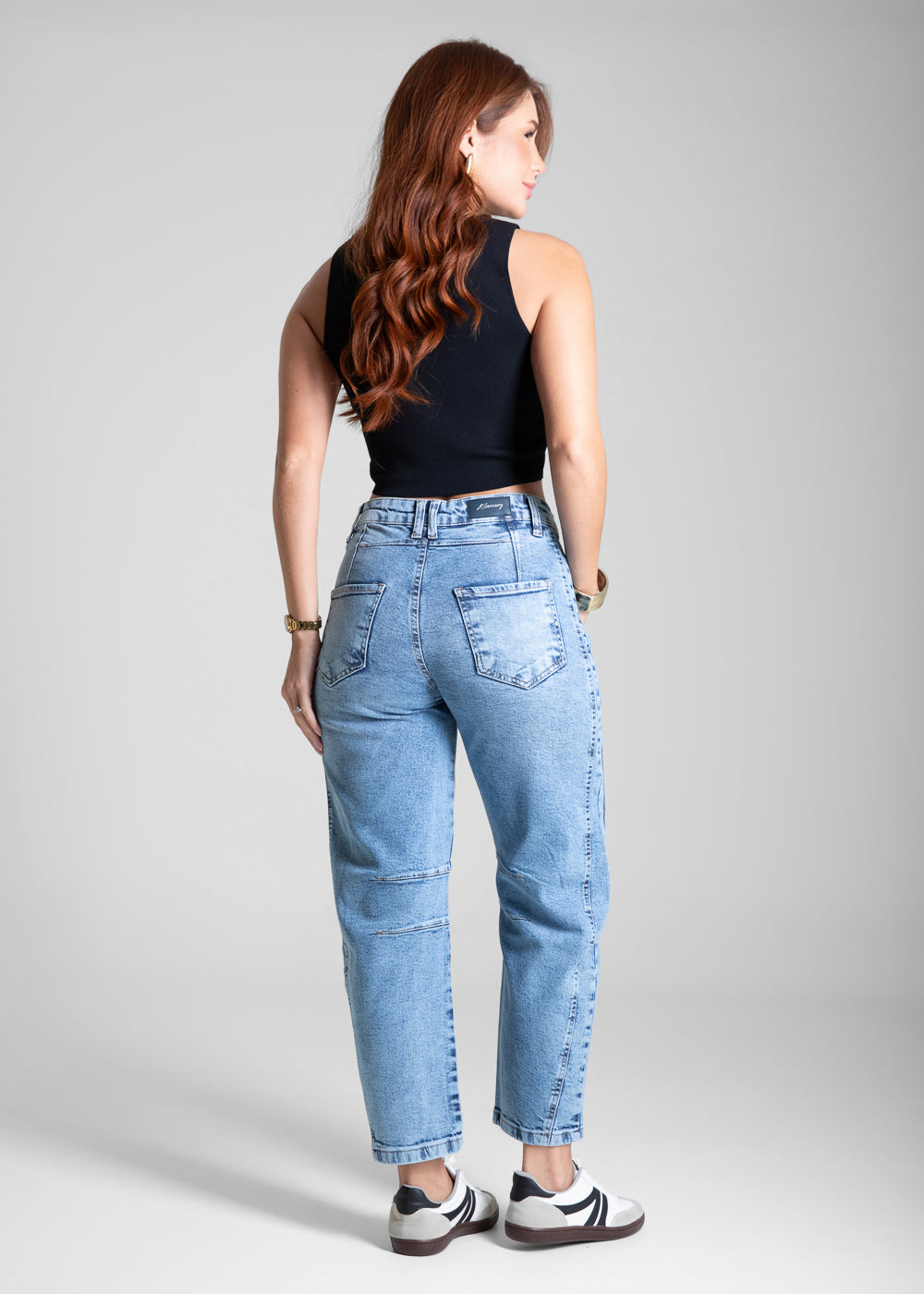 Calça Jeans Sawary Barrel - 281766 AZUL