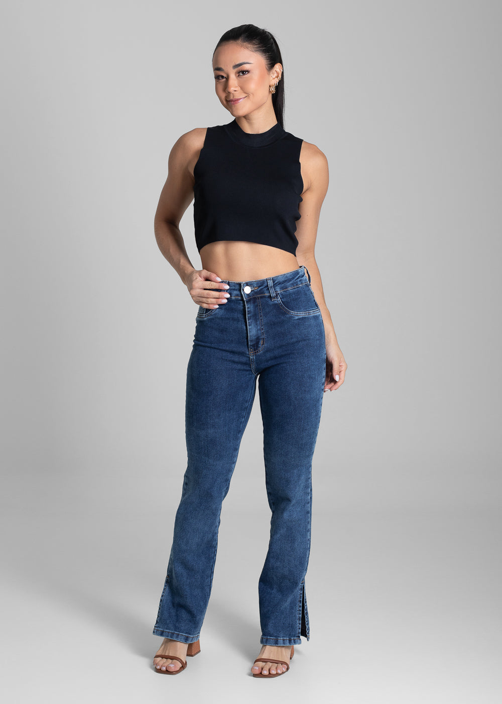 Calça Jeans Sawary Reta - 281771 AZUL