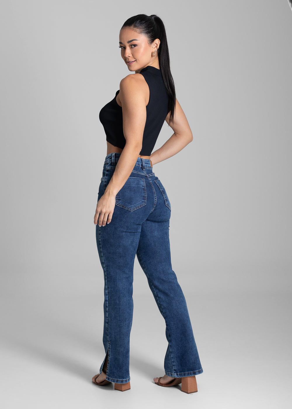 Calça Jeans Sawary Reta - 281771 AZUL