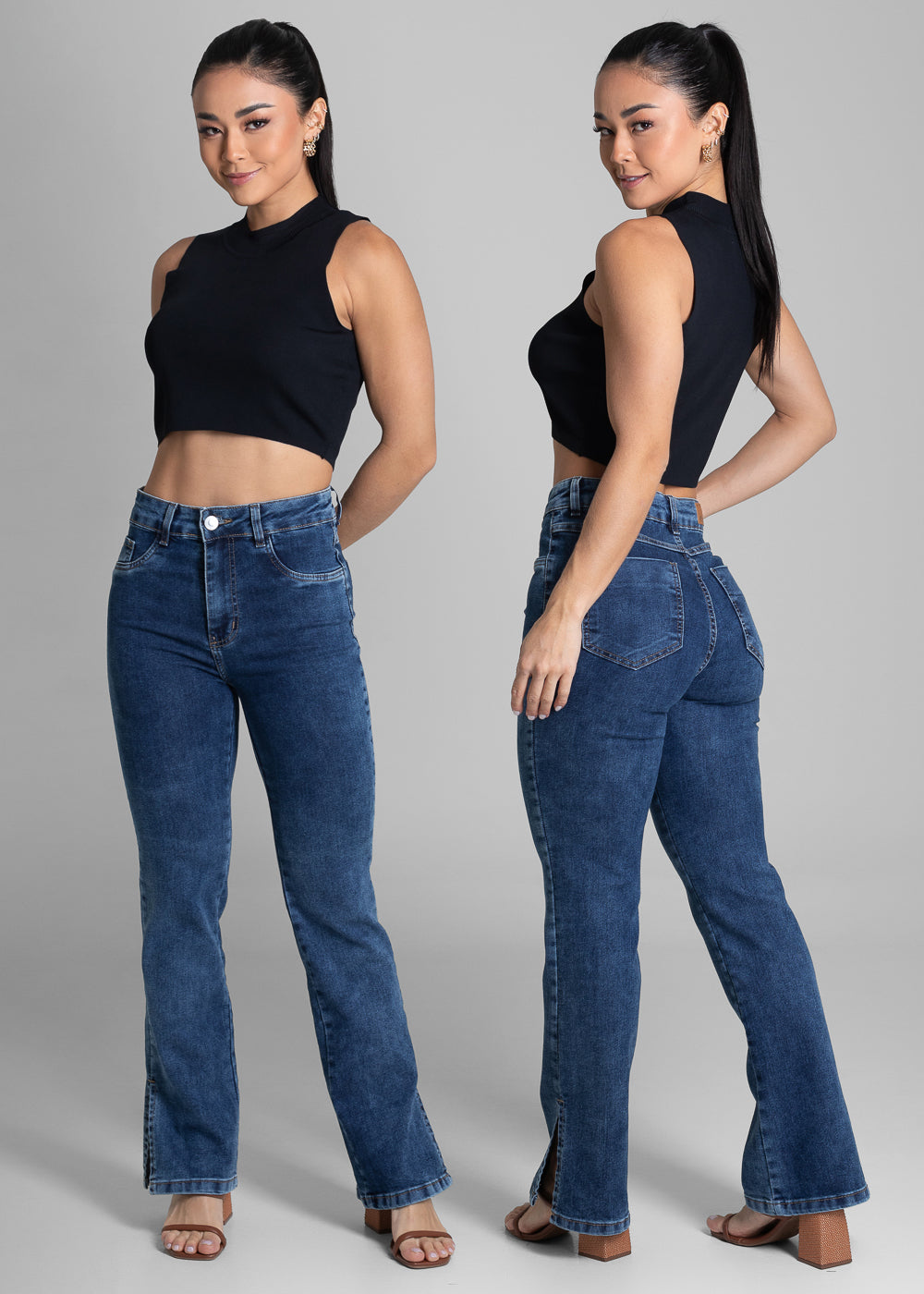 Calça Jeans Sawary Reta - 281771 AZUL