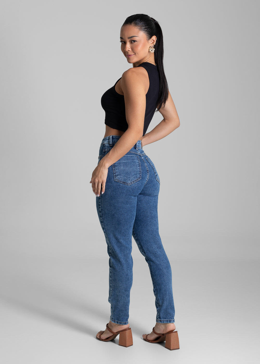 Calça Jeans Sawary Super Lipo - 281801 AZUL