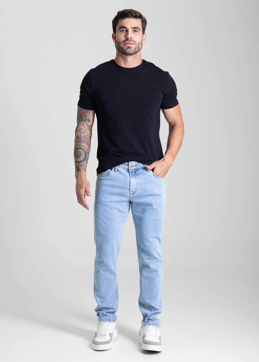 Calça Jeans Sawary Slim - 281815 AZUL
