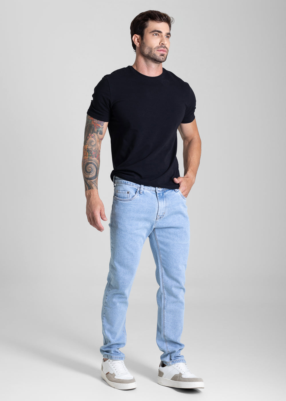 Calça Jeans Sawary Slim - 281815 AZUL