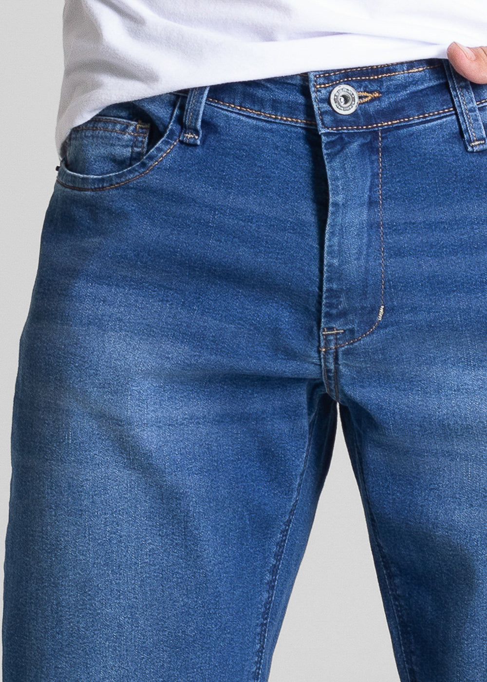 Calça Jeans Sawary Reta - 281820 AZUL