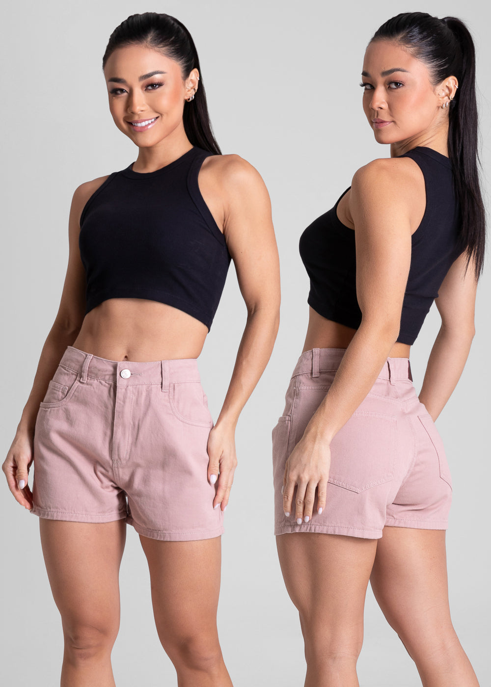 Shorts Sarja Sawary - 281846 ROSA