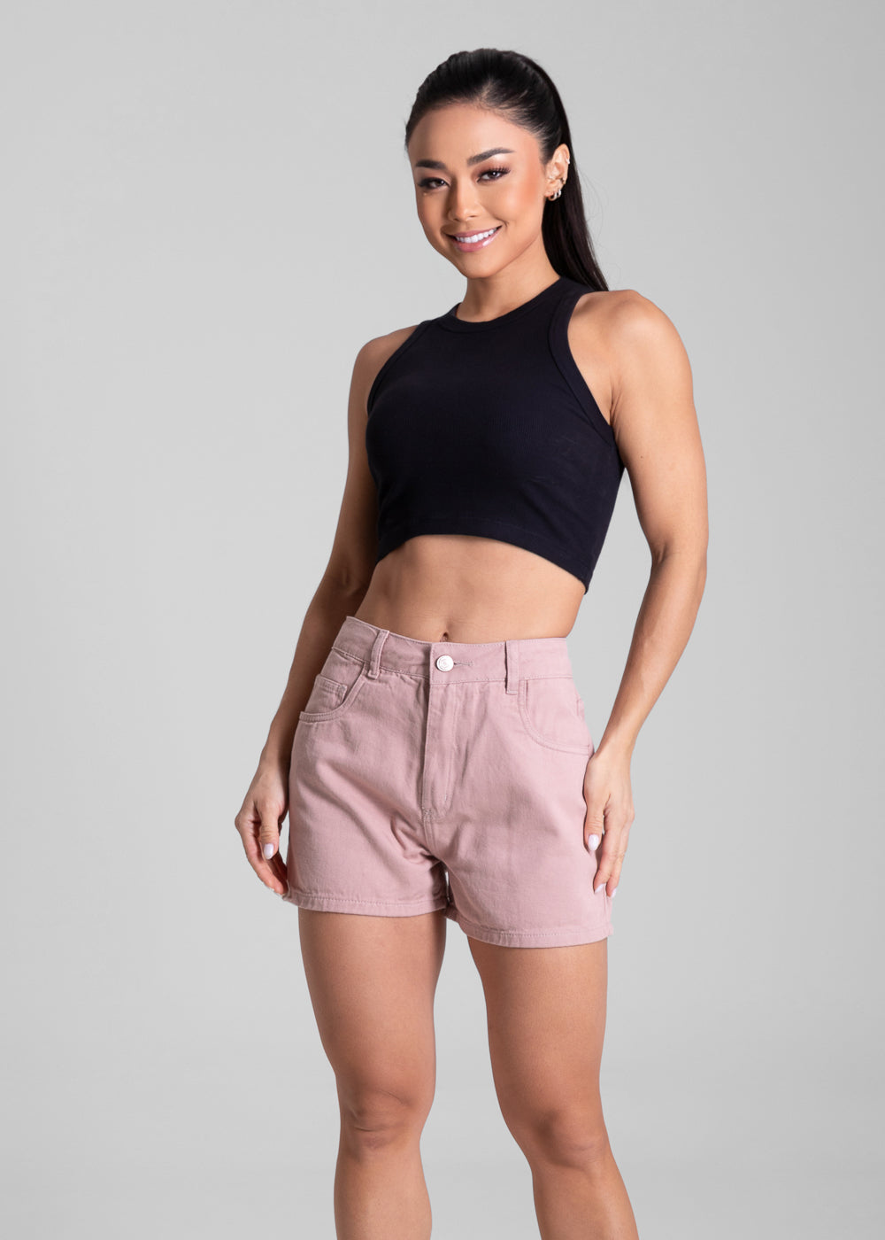 Shorts Sarja Sawary - 281846 ROSA