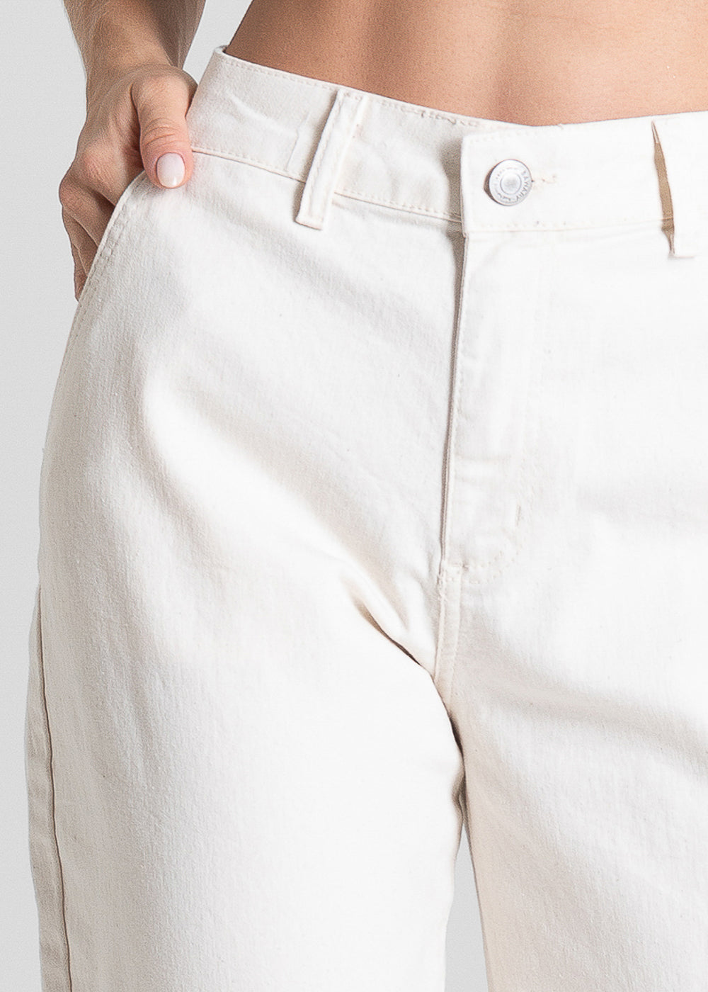 Calça Sarja Sawary Mom - 281848 CRU NATURAL