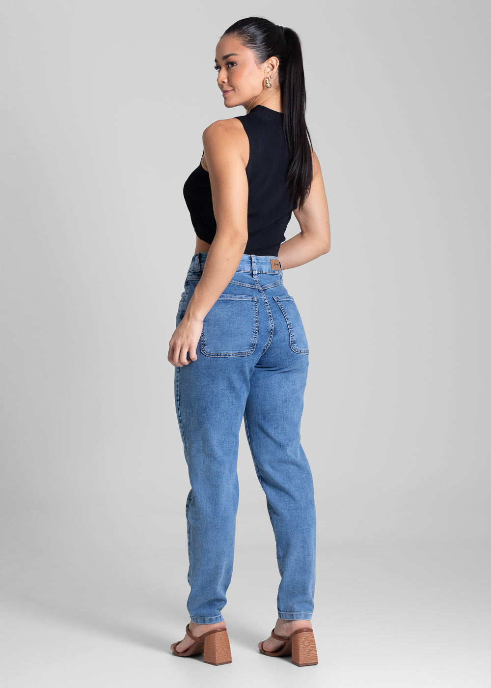 Calça Jeans Sawary Mom - 281862 AZUL
