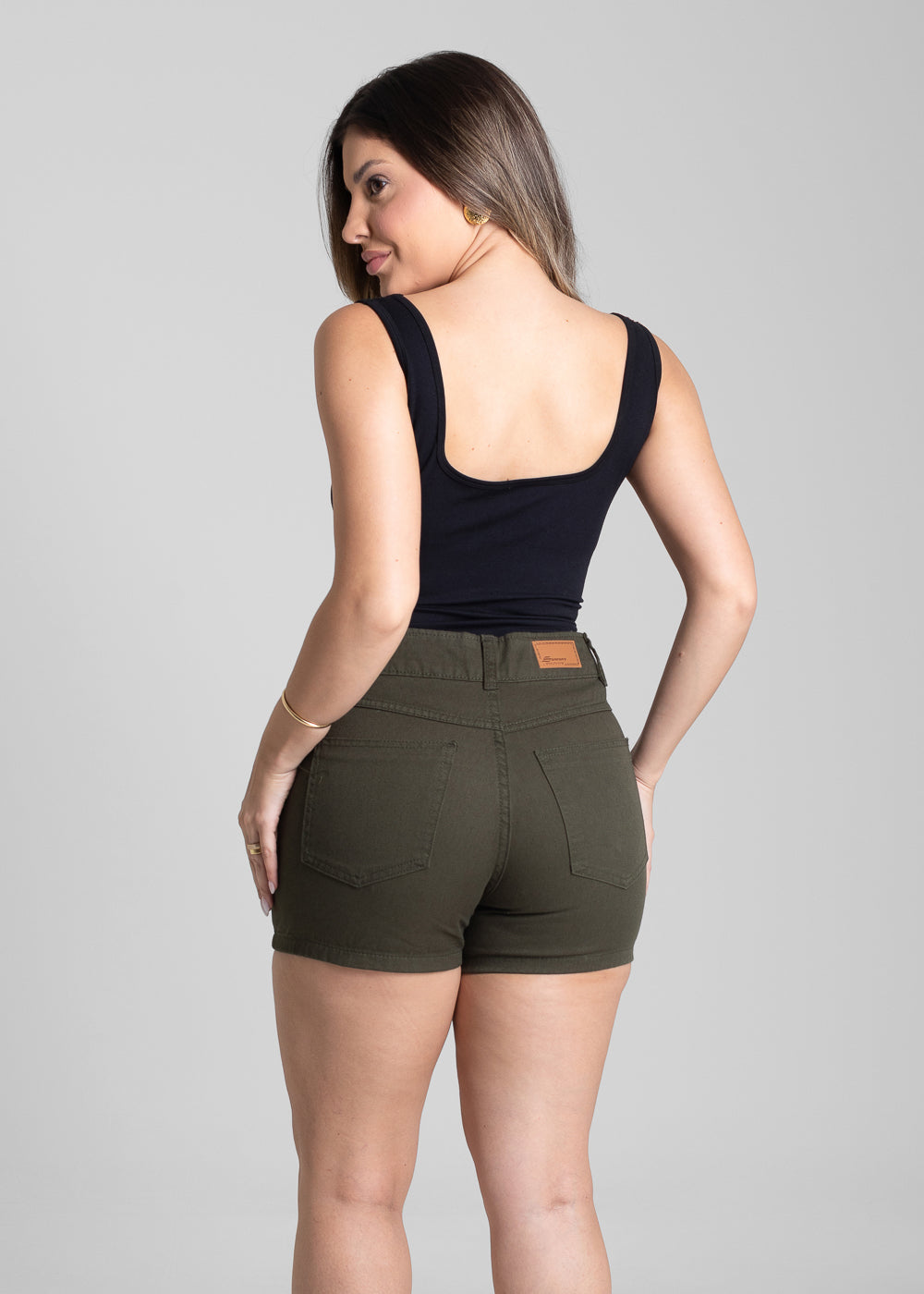 Shorts Sarja Sawary - 281867 VERDE