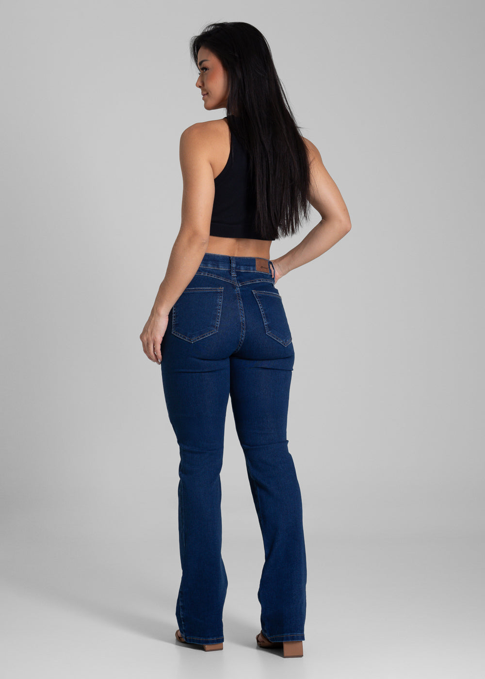 Calça Jeans Sawary Boot Cut - 281905 AZUL