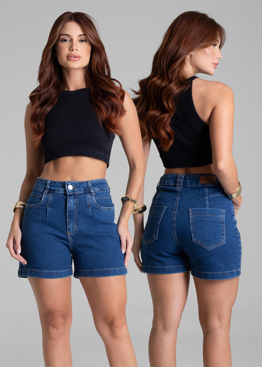 Shorts Jeans Sawary - 281906 AZUL