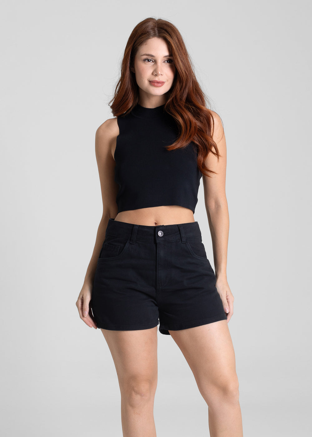 Shorts Sarja Sawary - 281918 PRETO