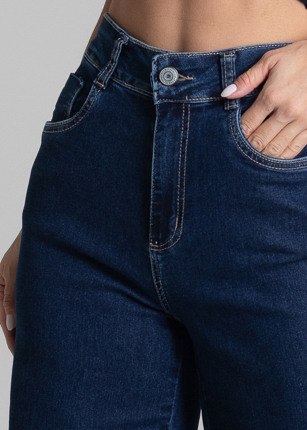 Calça Jeans Sawary Super Wide Leg - 281958 AZUL