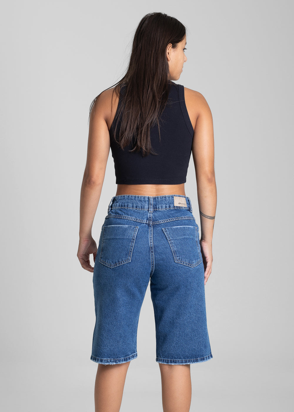 Bermuda Jeans Sawary - 281961 AZUL