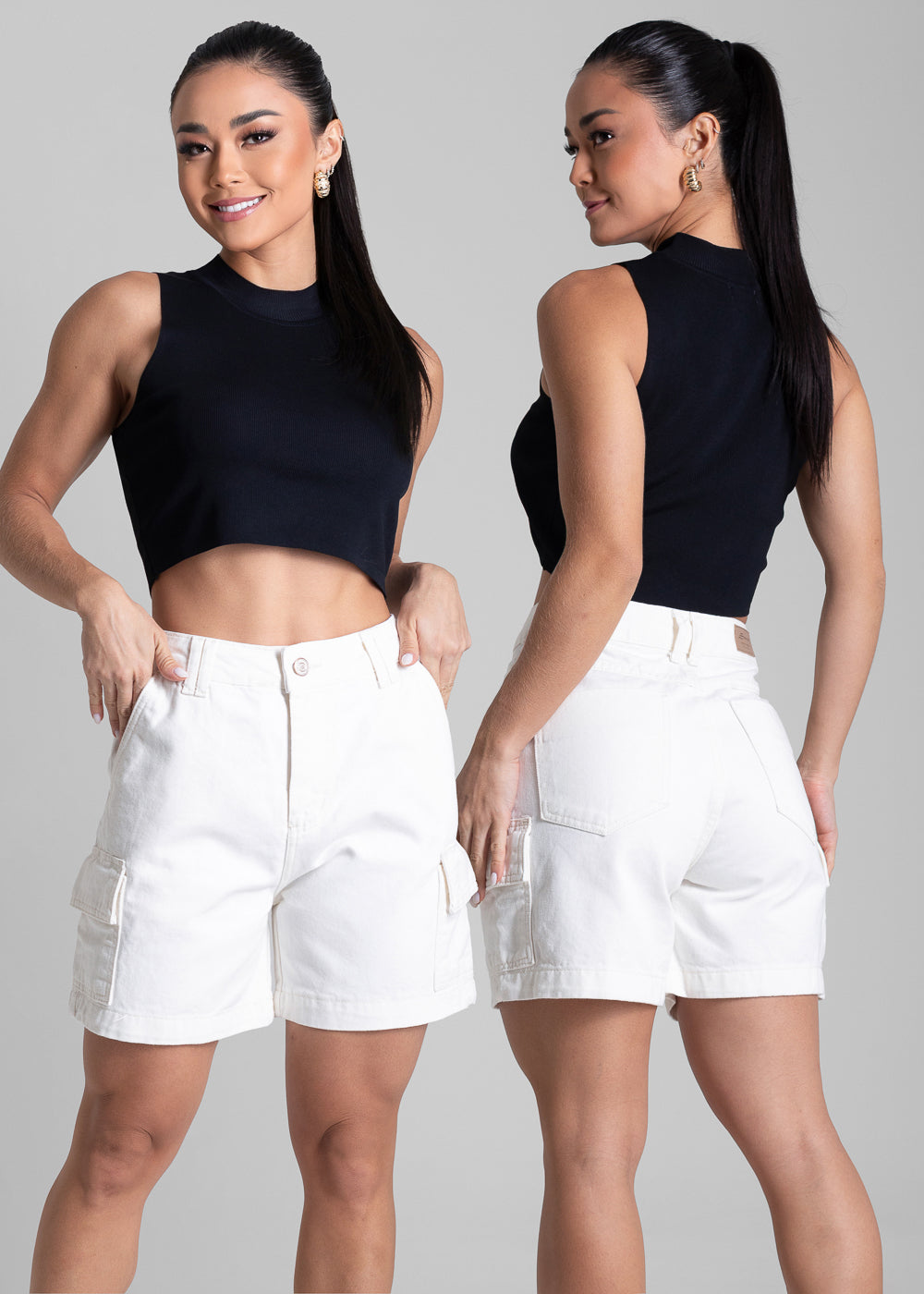 Shorts Sarja Sawary - 281975 PT