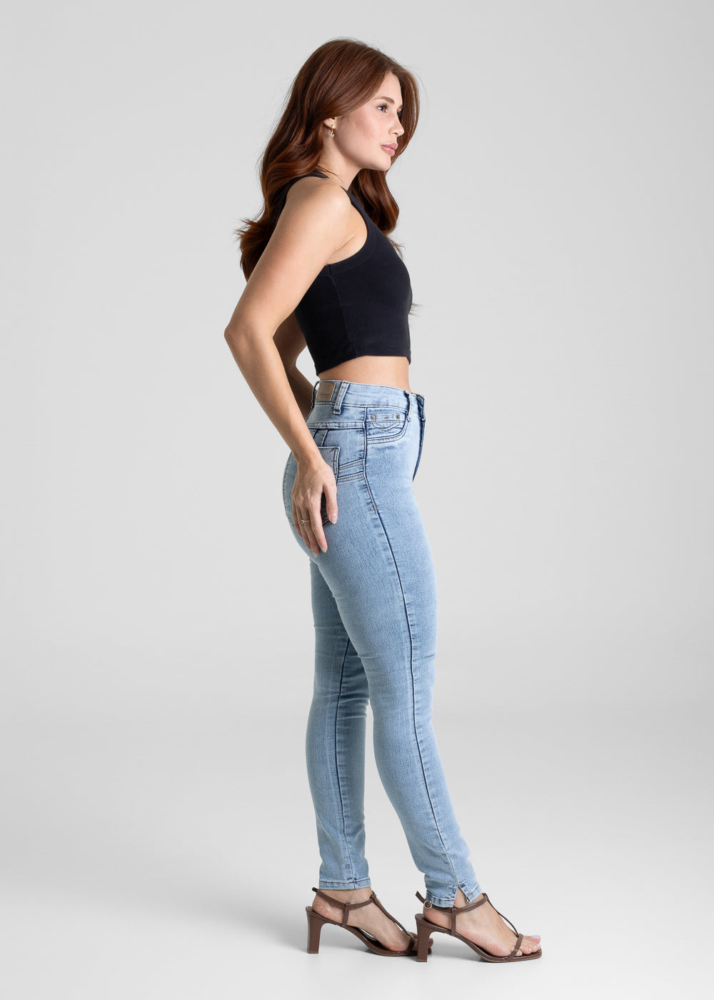 Calça Jeans Sawary Levanta Bumbum - 281979 AZUL