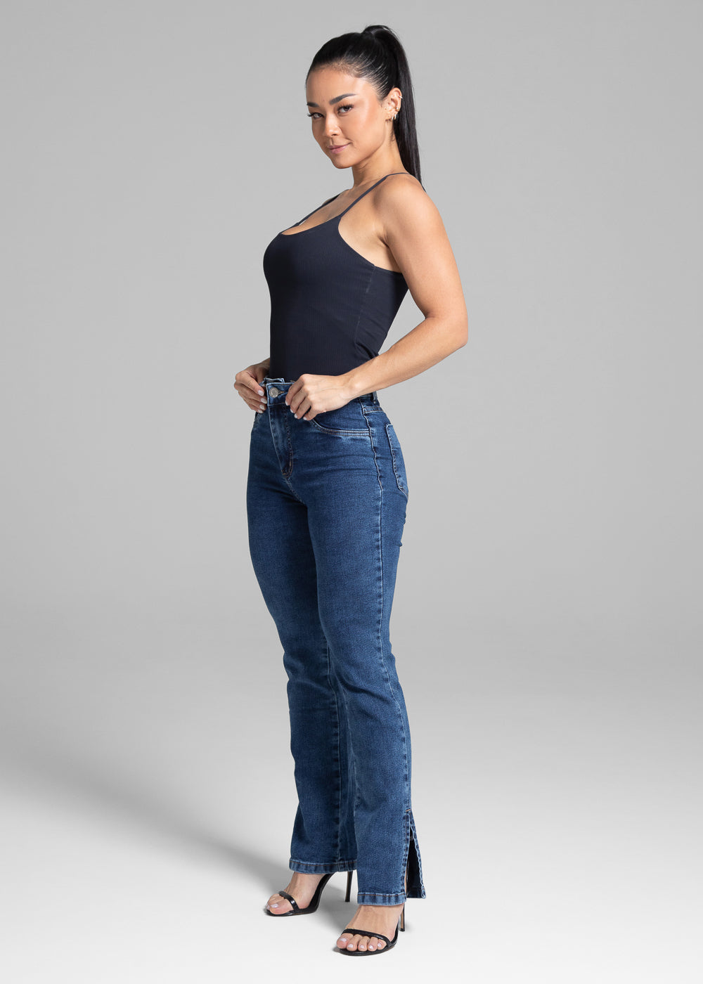 Calça Jeans Sawary Reta - 282017 AZUL