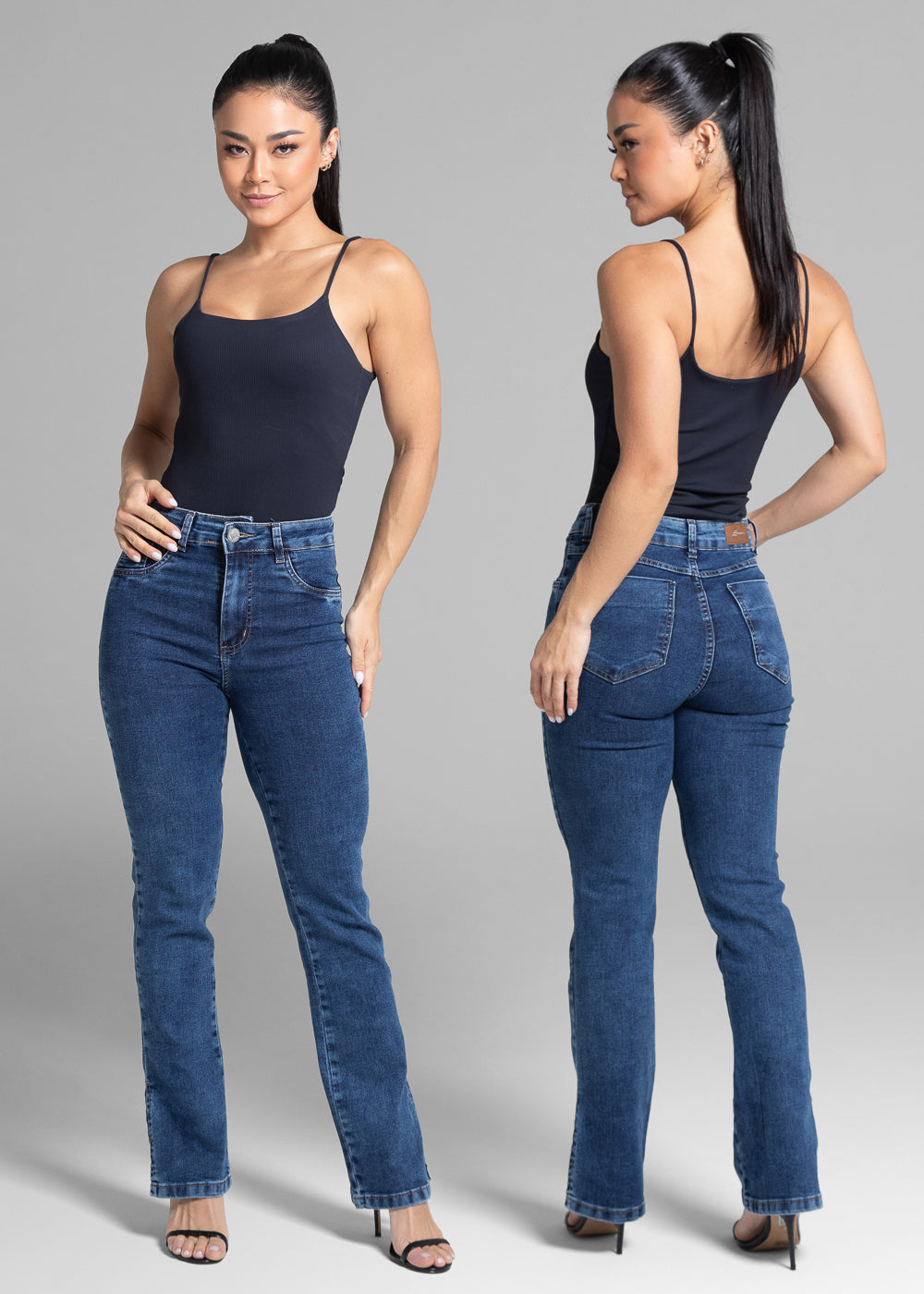 Calça Jeans Sawary Reta - 282017 AZUL