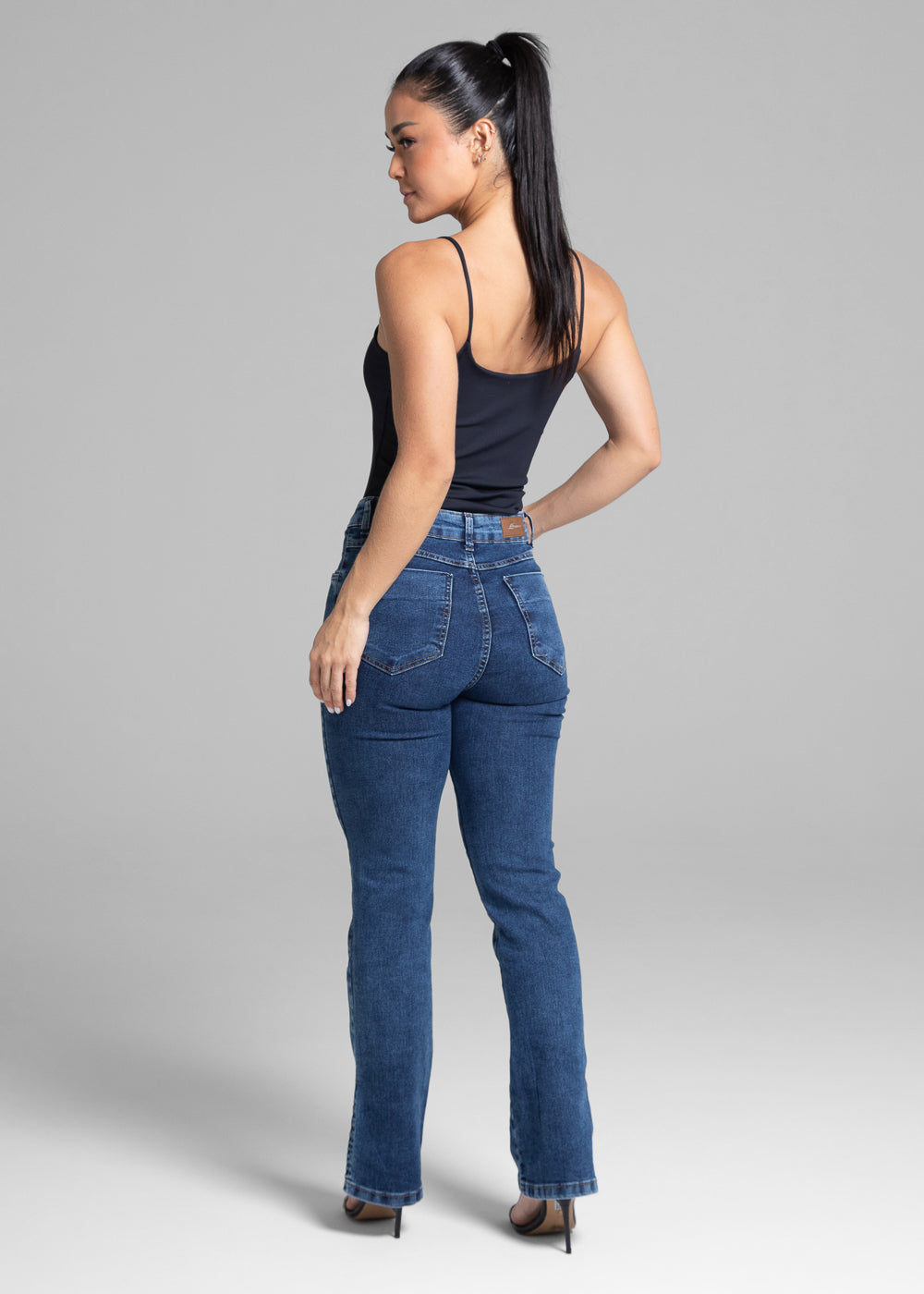 Calça Jeans Sawary Reta - 282017 AZUL